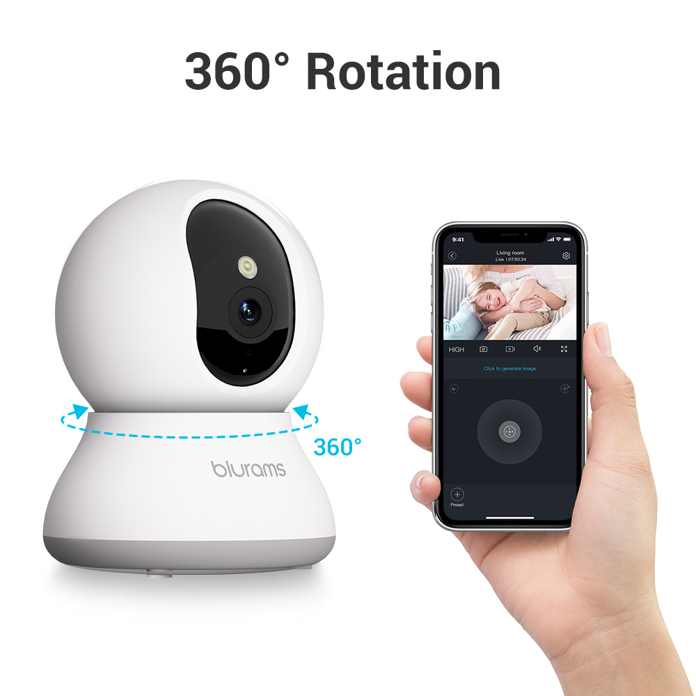 Blurams Pet Kamera 2K, 360° °  - Eufy Camera E220 incelemesi ve fiyatı
